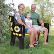 Boston Bruins Park Bench, 488-4001