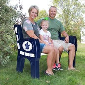 Toronto Maple Leafs Park Bench, 488-4010