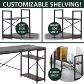 Green Bay Packers Office Desk, 495-1001
