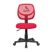 Stl Cardinals Armless Task Chair, 496-2008