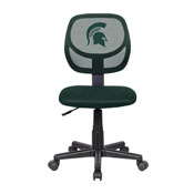 Michigan State Armless Task Chair, 496-3016