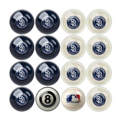 San Diego Padres Home Vs.Away Billiard Ball Set, 50-2111