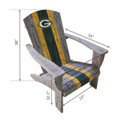 Green Bay Packers Wood Adirondack Chair, 511-1001