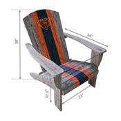 Chicago Bears Wood Adirondack Chair, 511-1019
