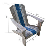 Indianapolis Colts Wooden Adirondack Chair, 511-1022