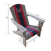 Houston Texans Wood Adirondack Chair, 511-1034