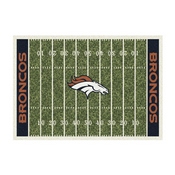 Denver Broncos 4'x6' Homefield Rug, 520-5003
