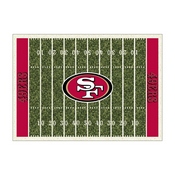 San Francisco 49ers 4'x6' Homefield Rug, 520-5005