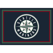 Seattle Mariners 4x6 Spirit Rug, 521-2009