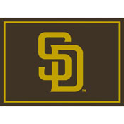San Diego Padres 4x6 Spirit Rug, 521-2011