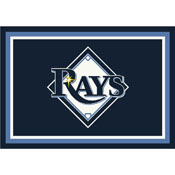 Tampa Bay Devil Rays 4x6 Spirit Rug, 521-2019