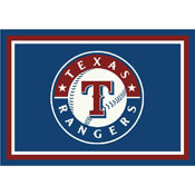 Texas Rangers 4x6 Spirit Rug, 521-2020