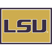 Louisiana State University Spirit Rug
