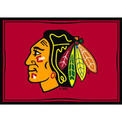 Chicago Blackhawks 4X6 Spirit Rug, 521-4002