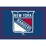 New York Rangers 4X6 Spirit Rug, 521-4006