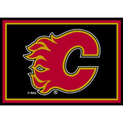Calgary Flames  4X6 Spirit Rug, 521-4011