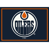 Edmonton Oilers 4X6 Spirit Rug, 521-4013
