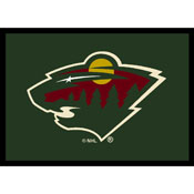 Minnesota Wild 4X6 Spirit Rug, 521-4023