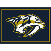 Nashville Predators 4X6 Spirit Rug, 521-4024