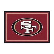 San Francisco 49ers 4'x6' Spirit Rug, 521-5005