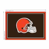 Cleveland Browns 4'x6' Spirit Rug, 521-5020