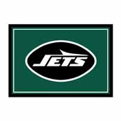 NEW YORK JETS 4X6 SPIRIT RUG, 521-5038