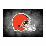 Cleveland Browns 4'x6' Distressed Rug, 522-5020