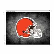 Cleveland Browns 4'x6' Distressed Rug, 522-5020
