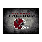 Atlanta Falcons 4'x6' Distressed Rug, 522-5030