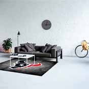 Houston Texans 4'x6' Distressed Rug, 522-5034