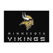 Minnesota Vikings 4'x6' Chrome Rug, 523-5007
