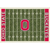 Ohio State 6x8 Homefield Rug, 524-3015