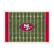San Francisco 49ers 6'x8' Homefield Rug, 524-5005