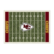 Kansas City Chiefs 6'x8' Homefield Rug, 524-5006