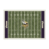 Minnesota Vikings 6'x8' Homefield Rug, 524-5007