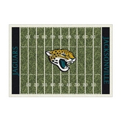 Jacksonville Jaguars 6'x8' Homefield Rug, 524-5015