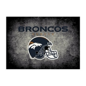 Denver Broncos 6'x8' Distressed Rug, 526-5003