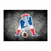 Vintage New England Patriots 6x8 Distressed Rug, 526-5011-VIN