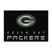Green Bay Packers 6'x8' Chrome Rug, 527-5001