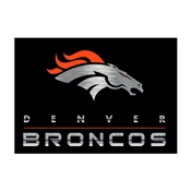 Denver Broncos 6'x8' Chrome Rug, 527-5003