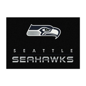 Seattle Seahawks 6'x8' Chrome Rug, 527-5024
