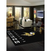 Minnesota Vikings 6'x8' Chrome Rug, 527-5007