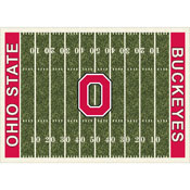 Ohio State 8x11 Homefield Rug, 528-3015