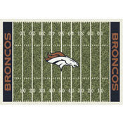 Denver Broncos 8'x11' Homefield Rug, 528-5003