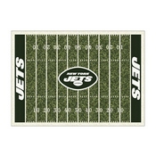 NEW YORK JETS 8X11 HOMEFIELD RUG, 528-5038