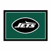 NEW YORK JETS 8X11 SPIRIT RUG, 529-5038
