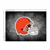 Cleveland Browns 8'x11' Distressed Rug, 530-5020