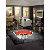 Cleveland Browns 8'x11' Distressed Rug, 530-5020