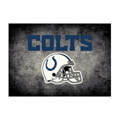 Indianapolis Colts 8'x11' Distressed Rug, 530-5022