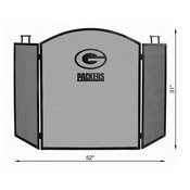 Green Bay Packers Fireplace Screen, 536-1001